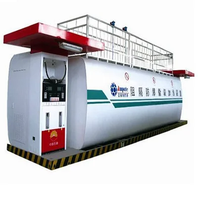 40ft  mobile gasoline station iso tank container for sale