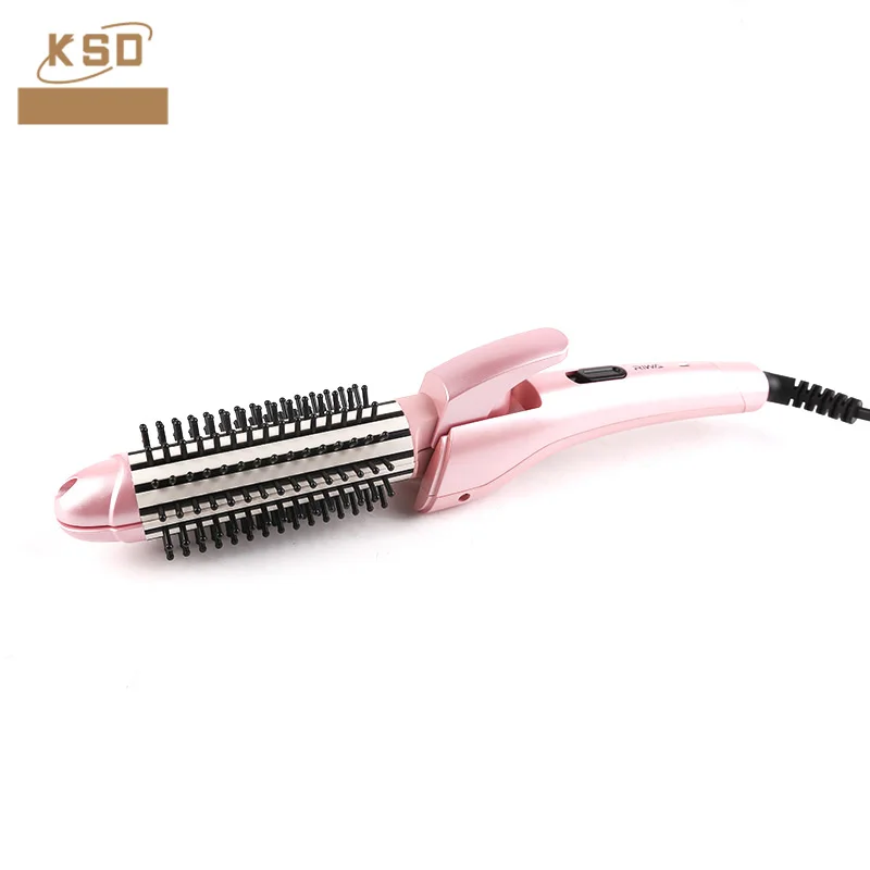 2 in 1 Floding Hair Straightener and Hair Curler with Comb Teeth