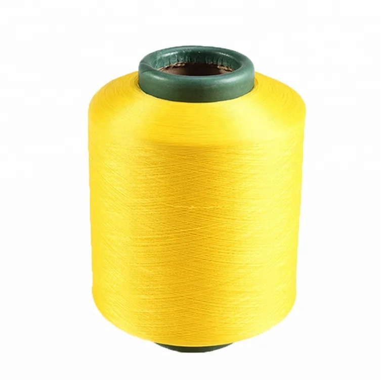Top manufacturer Air Spandex 75 denier polyester textured filament yarn with free sample