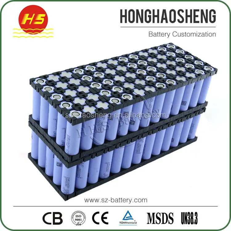 48 volt electric car battery 18650 48v 25ah rechargeable lithium ion battery pack for ebike