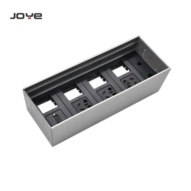 Power Data Interconnect desk wire grommets cable management box for office furniture