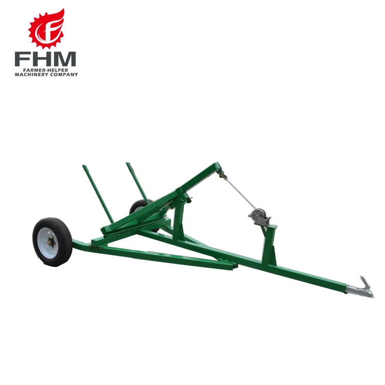 FHM farm walking small mini tractor tipping trailer for sale