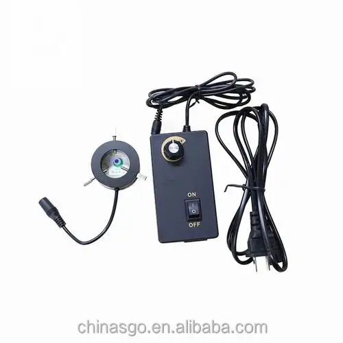 48 LED Ring Light Illuminator Microscope 4 Zone Camera