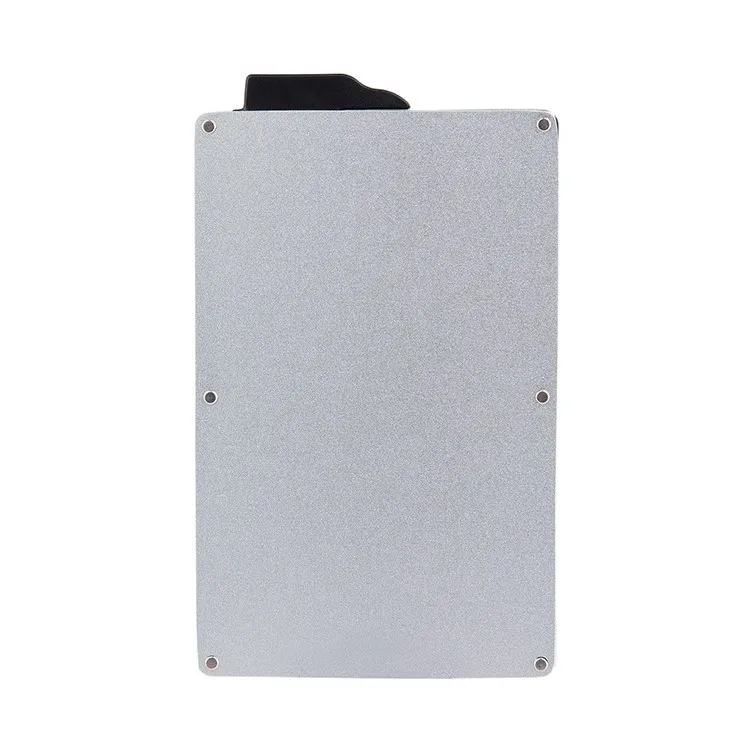 Aluminum RFID Blocking Wallet Thin Card Holder / Signal Safety Aluminum Card Protector