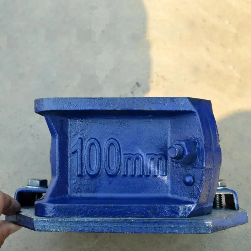 Cube 150x1500x150 cast iron concrete mold