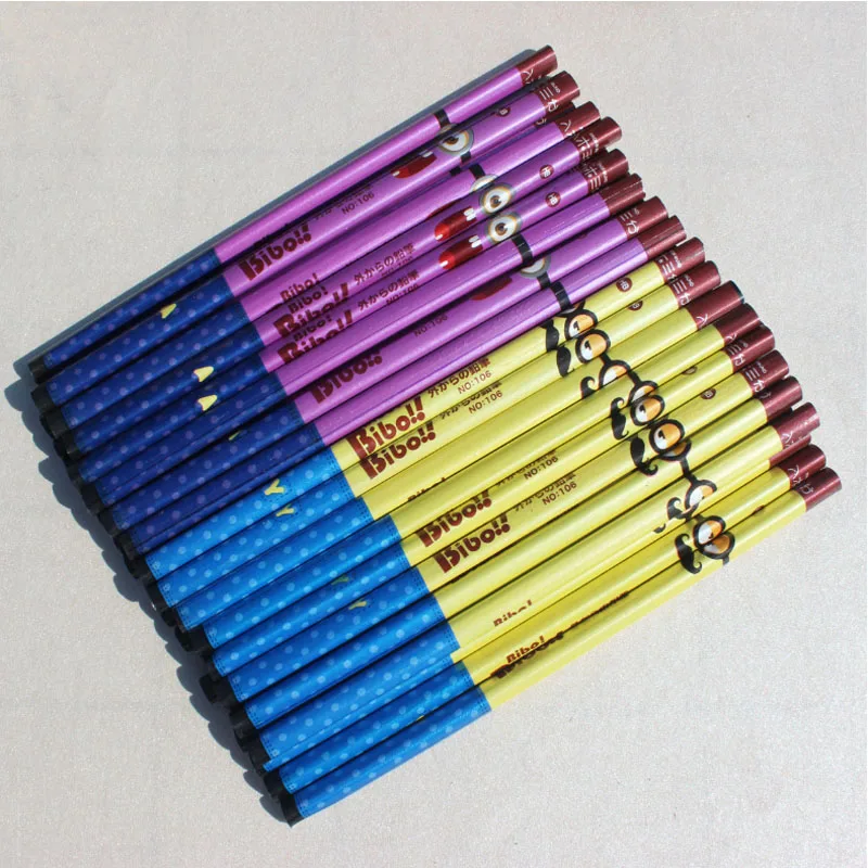 Недорогой рекламный деревянный карандаш с логотипом на заказ, оптовая продажа, карандаш из натурального дерева с 36 ветками