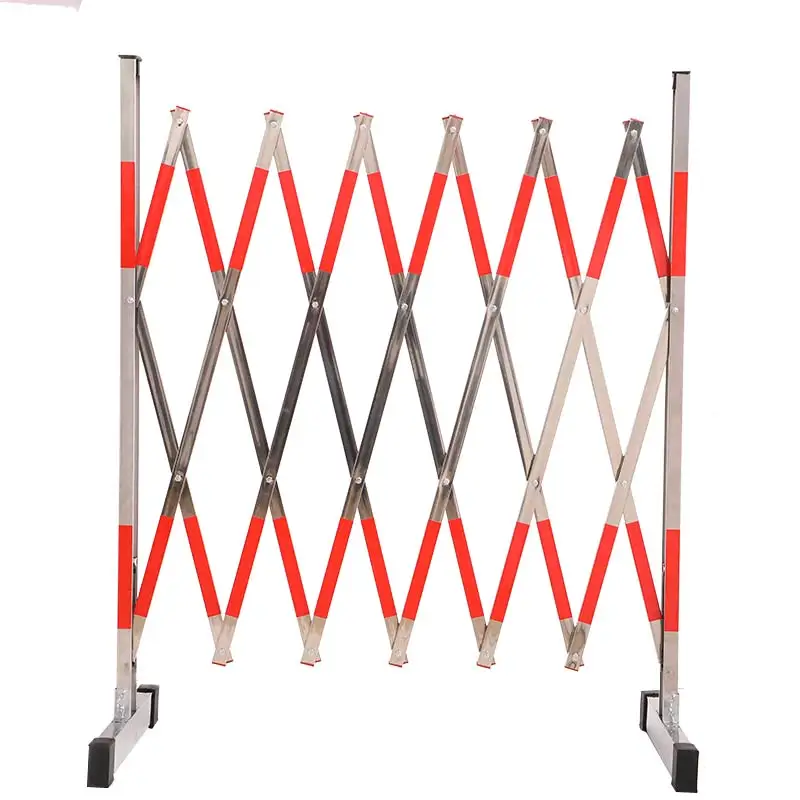 Металлический дорожный барьер, Складной Барьер, расширяемый защитный барьер