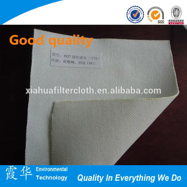 хорошее качество полиэфира микрон фильтр ткани с ptfe