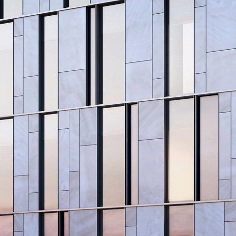 
Немецкая тонкая алюминиевая занавеска с рамкой 