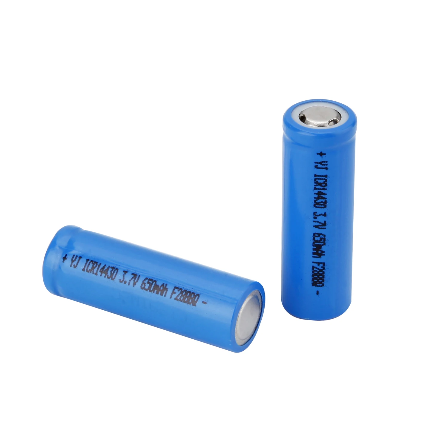 Hot Selling 3.7V 650mAh 14430 rechargeable lithium battery cell for wireless microphone