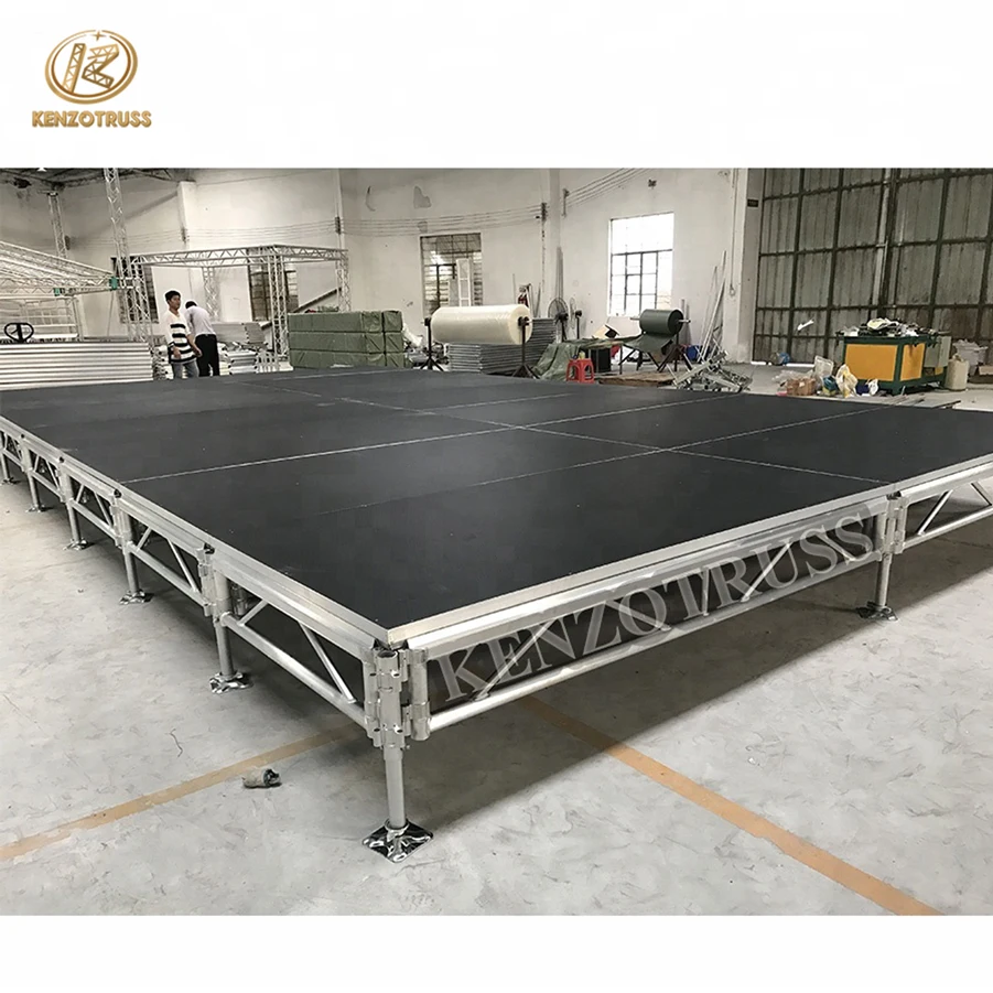 Factory Price Aluminum Light Portable Stage Pole Dance Stage Sale