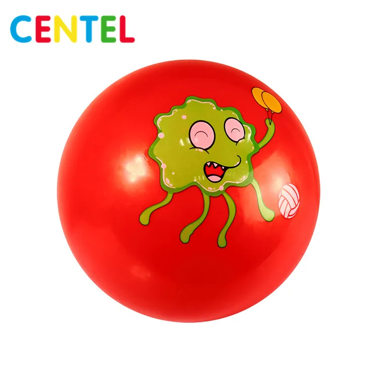 
Professional Design Soft Rubber Inflated PVC Playground Ball For Sale 