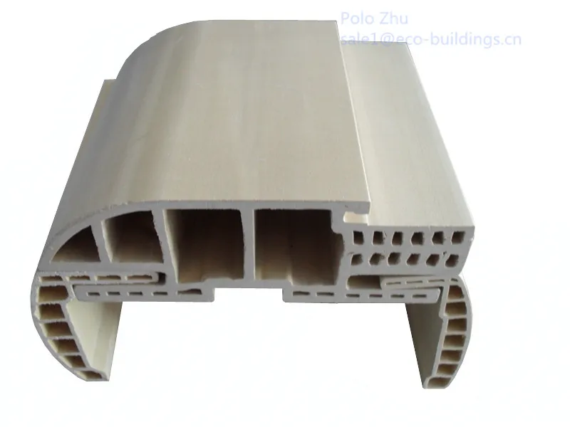 PVC overlaid MDF wrapping profile---door frame