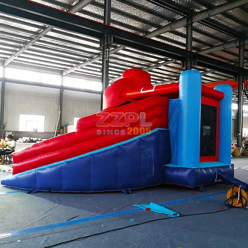 2018 Newest spiderman bouncer castle inflatable castle combo bouncer for child