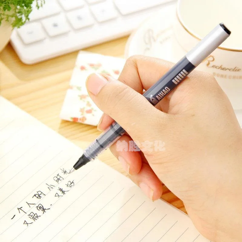 Top quality roller tip liquid ink pen