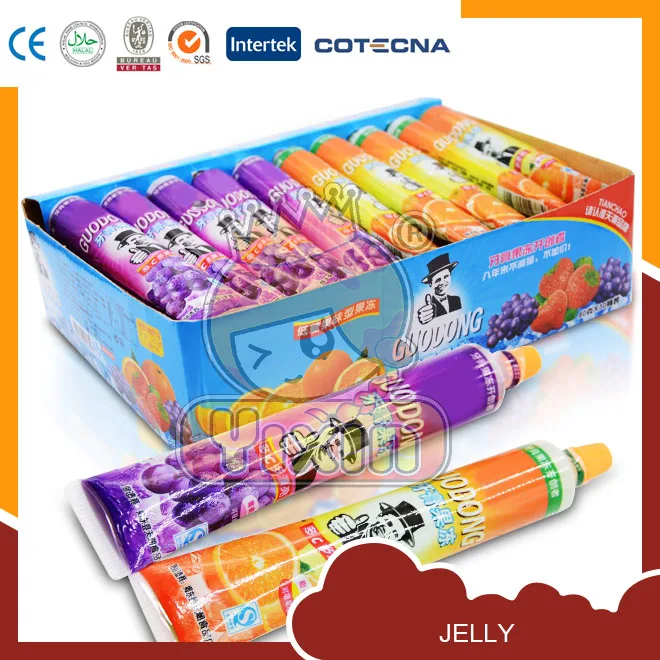 Boxed toothpaste jelly