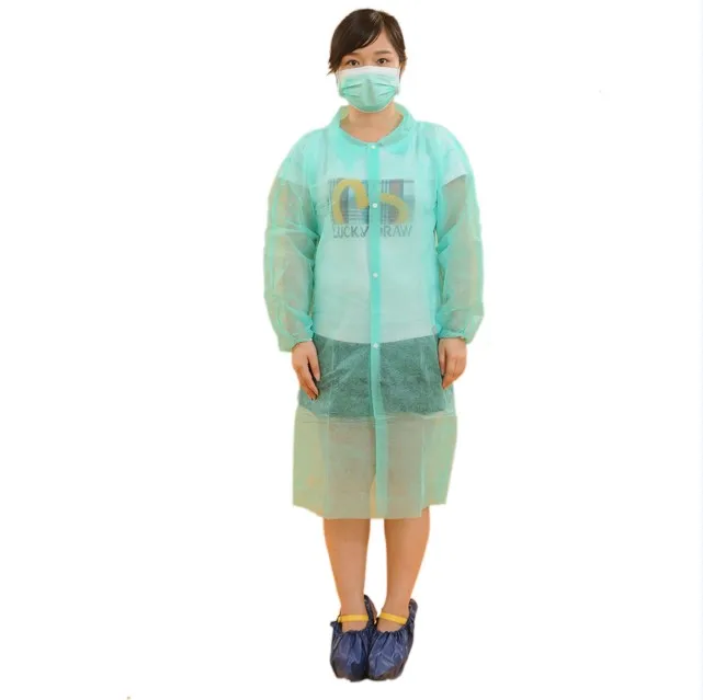 Discount Price PP Non woven Medical Surgical Gown Hospital Disposable Isolation Gown