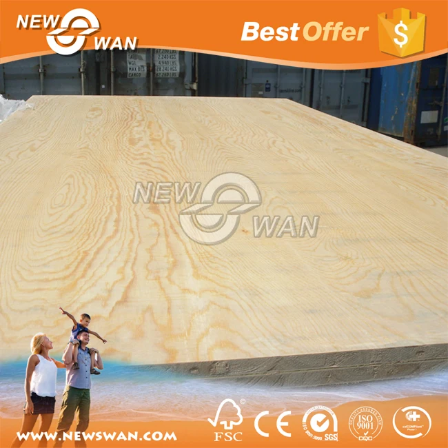 
Commercial Block board / 12mm Block board Poplar , Pine Core 