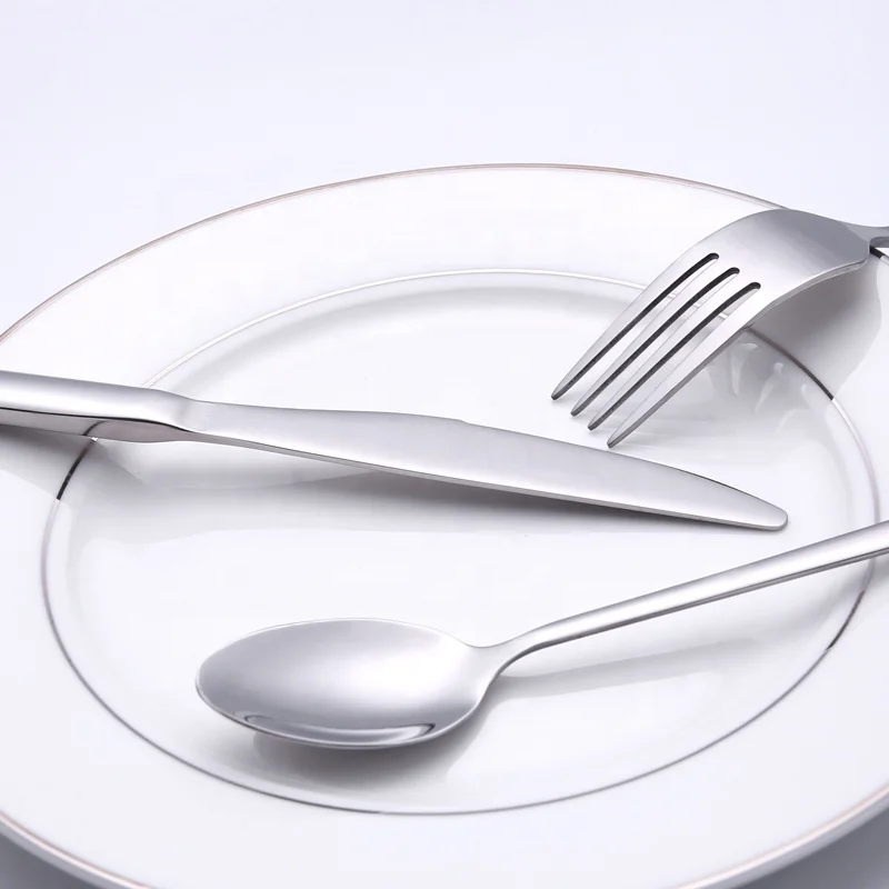 Роскошный набор столовых приборов из нержавеющей стали свадебные столовые приборы оптовая продажа нож для стейка ложка вилка золотые