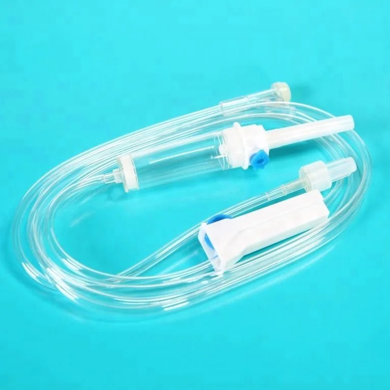 Good Quality Children/Adult Luer Lock IV Infusion Set Transfusion Systems Disposable Infusion Set