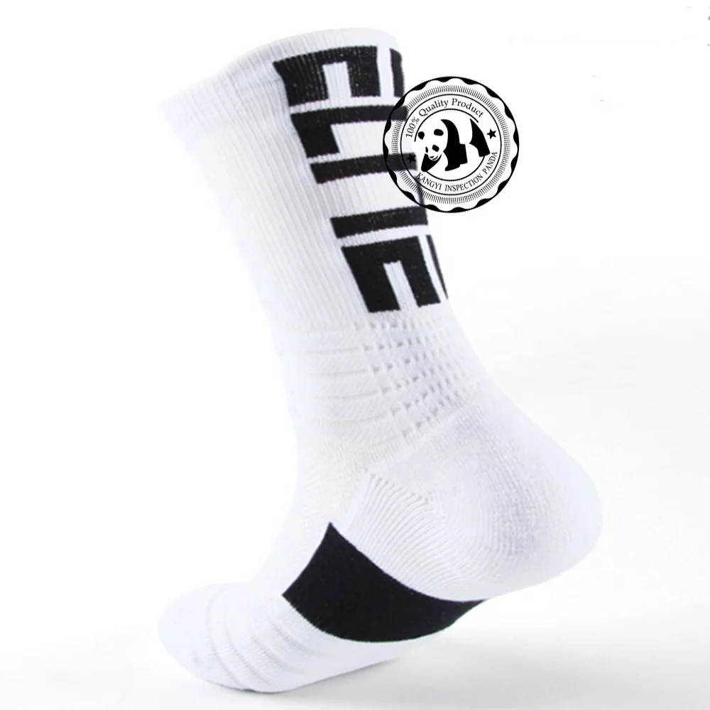 KANGYI 2019 hot sale Sports men running socks Custom Compression Athletic cheap Basketball  Socks