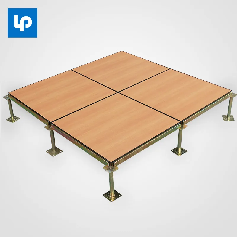 ningbo lepin Factory hot sell custom Outlet antistatic raised floor fs1000 Steel Anti-static Raised Floor (HPL/PVC) price list