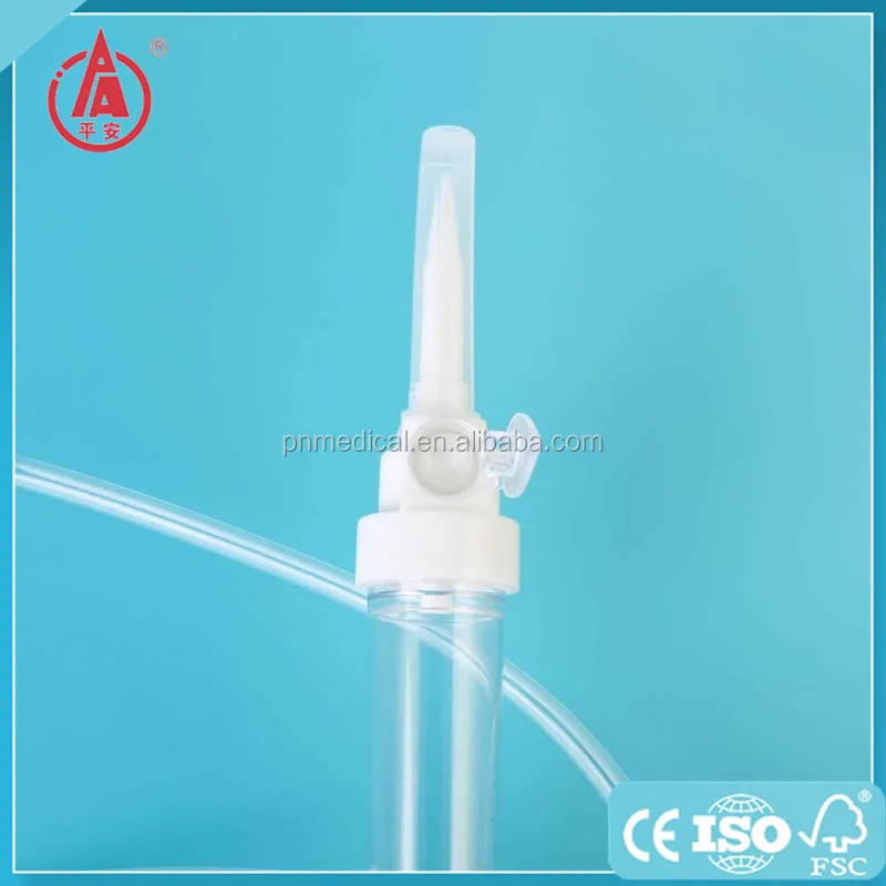 
Disposable adult IV Infusion Set with Filter 