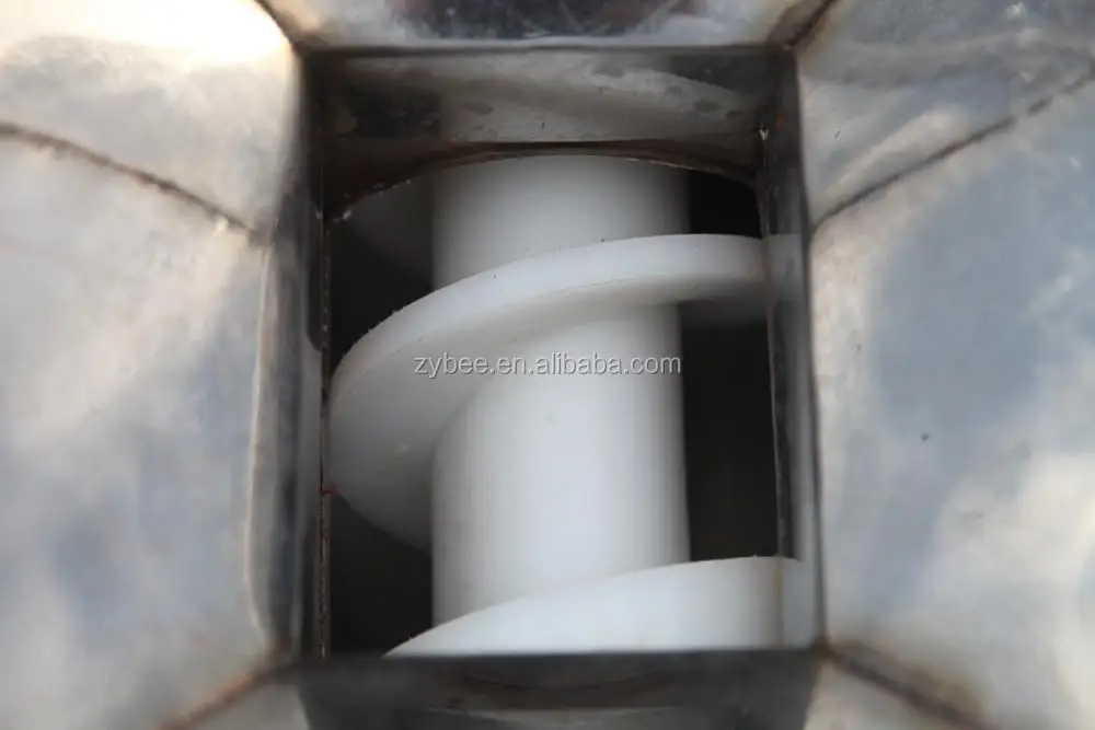 Automatic Stainless Steel Cappings Screw Press Honey/Beeswax Separator