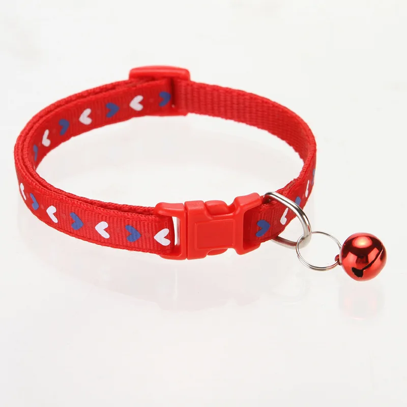 Wholesale Custom Comfortable Colorful Cat Collar with Bell