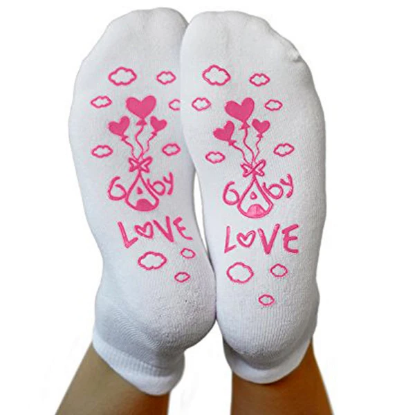 Сделайте свой собственный дизайн роскошные женские носки из чесаного хлопка оптовая продажа нескользящие для йоги взрослых