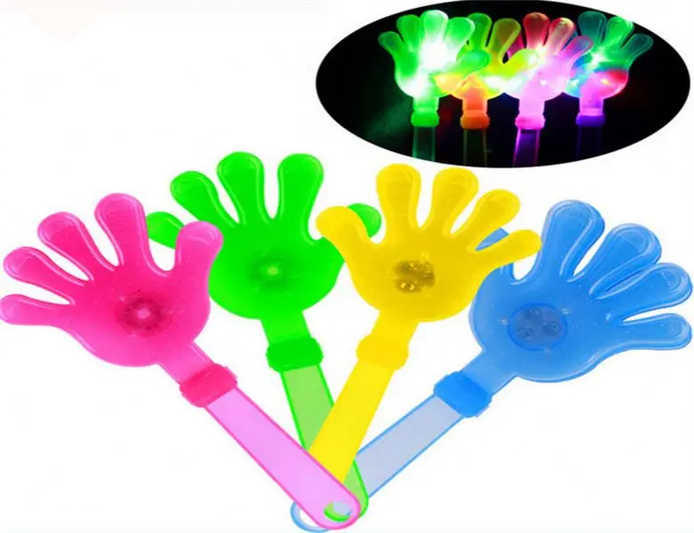 ZH2008 Promotional Led Flashing hand clapper with light noise makers