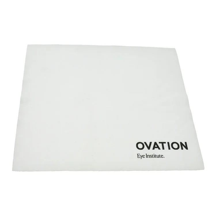 Custom Chamois Microfiber Cleaning Cloth Glasses