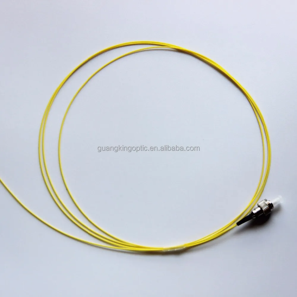 Фабрика питания FTTH FC/UPC SM Simplex Волоконно-оптические косу G652D LSZH 3.0 мм желтый кабель