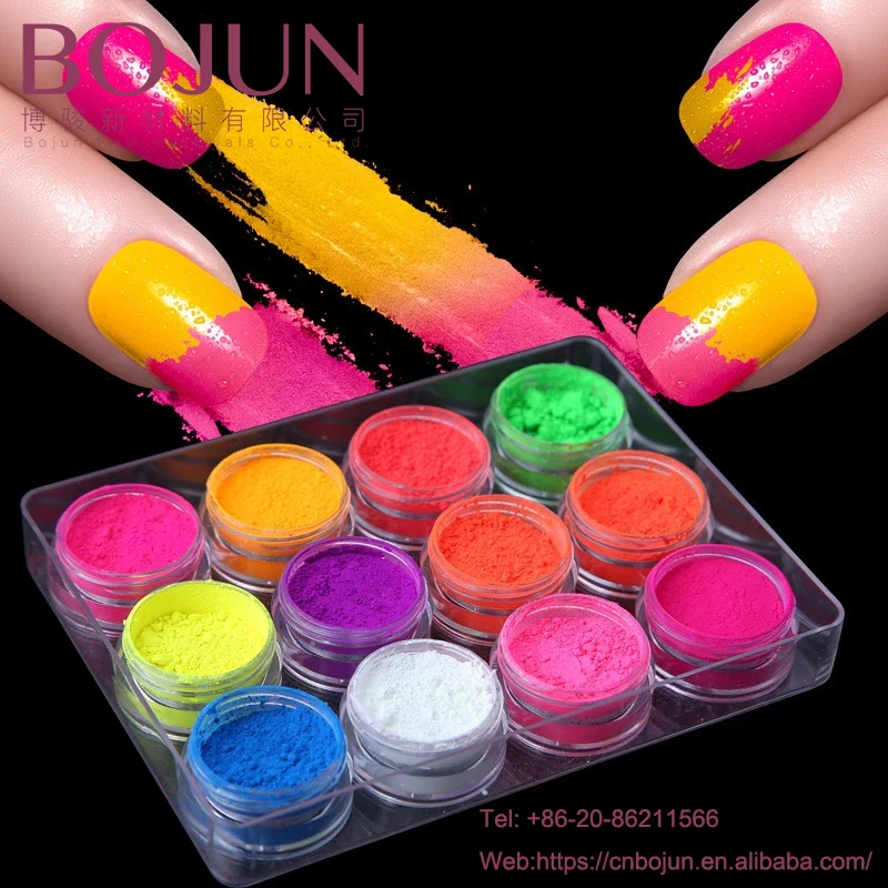 Fluorescent Phosphor Powder Phosphorescence Paint nail polish neon Pigment phosphorescent pigments