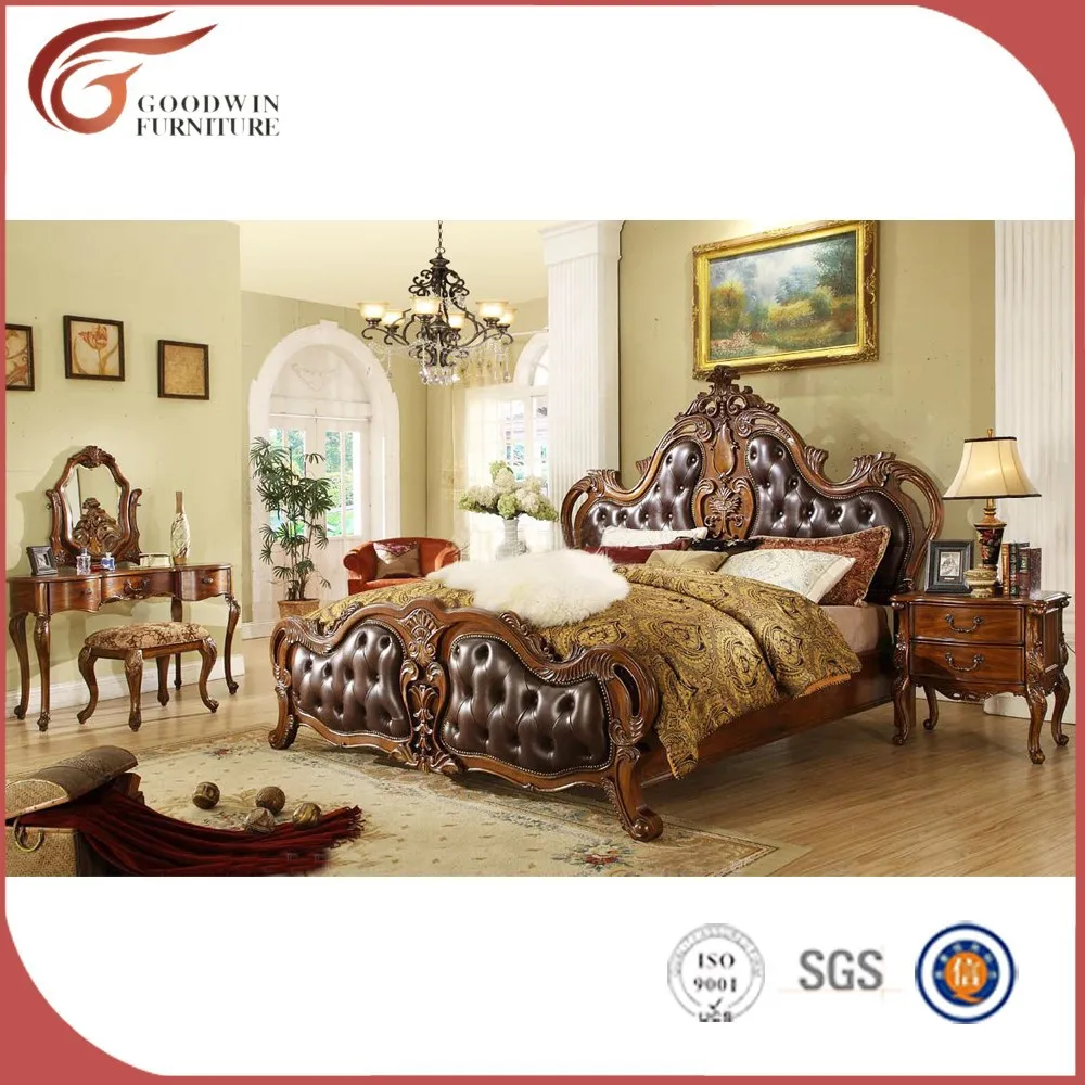 Factory Price America Classic Style House Bedroom Decor Bedroom Suite Bed Room Furniture Bedroom  WA135