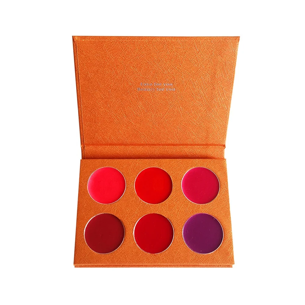 
make you own rich pigment 6 colors blush palette 