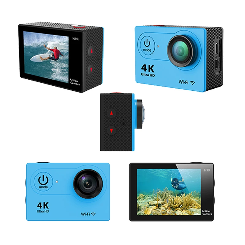 Лучшие продажи 360 градусов экшн-камеры 1080 P Full HD Спорт DV H.264