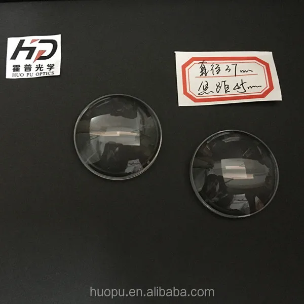 Высококачественные акриловые двояковыпуклые 37 мм мобильного телефона объектива, 37 мм 3D cardboad VR объектив