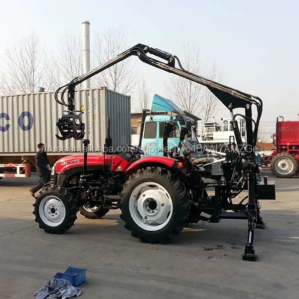 А. А. оценка!! Лес журналы кран для сельскохозяйственного трактора, Лес кран машина