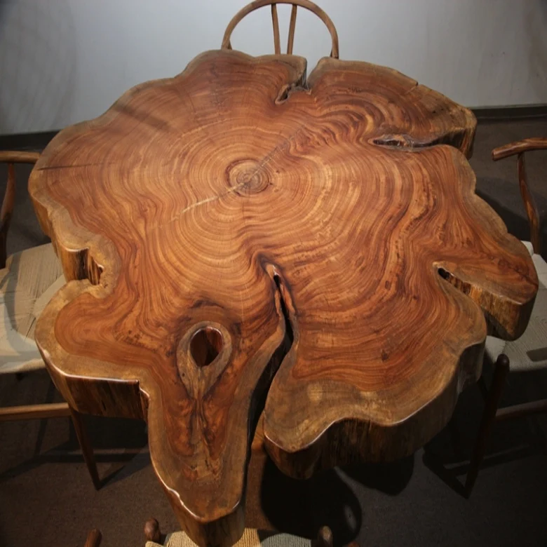 Заводская цена, обеденный стол из массива дерева с культивированным мрамором, мрамор