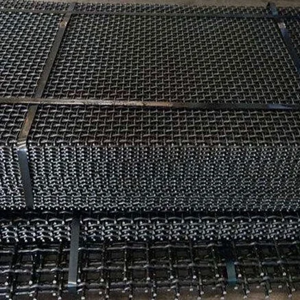 high quality 65Mn quarry rock screen mesh