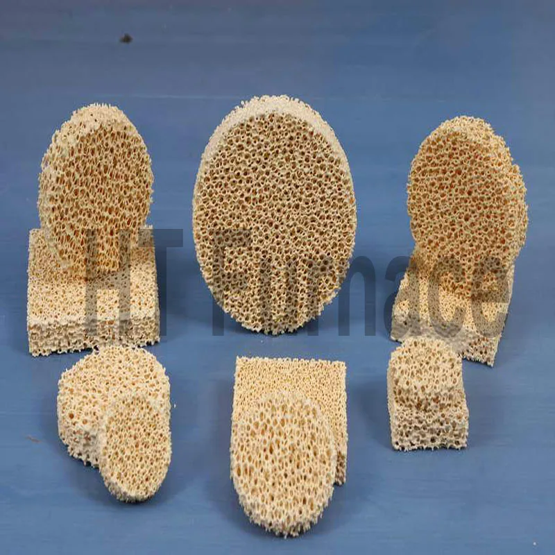 30PPI 40PPI 60PPI silicon carbide foam filter for foundry