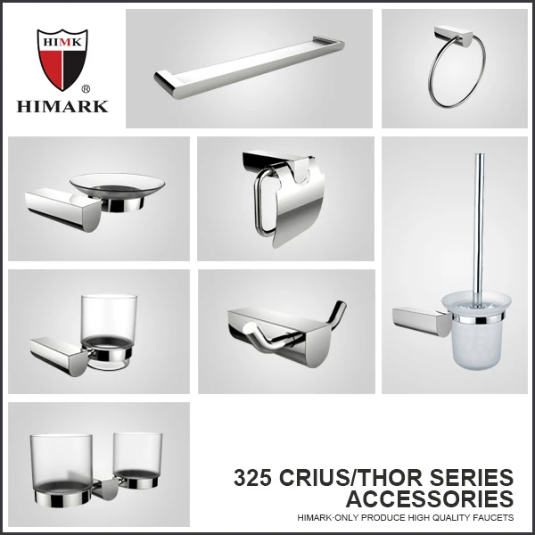 оптовая аксессуары для ванной комнаты настенный стеклянная полка