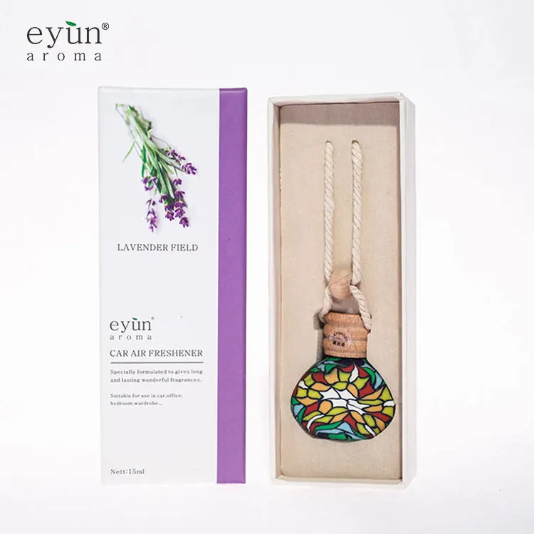 Long last hanging liquid car perfume different scents reed diffuser