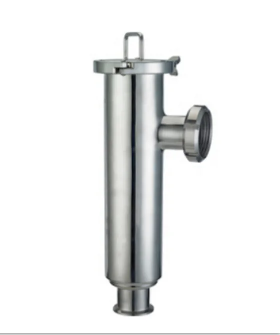 ss Sanitary grade Angle filter 304 stainless steel right Angle pipe filter straight through filter