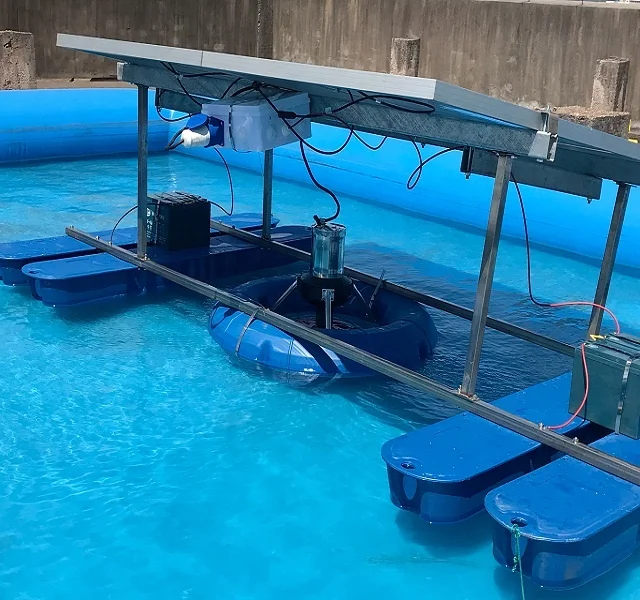 2019 hot sell Solar Wave Surge aerator china manufacturer