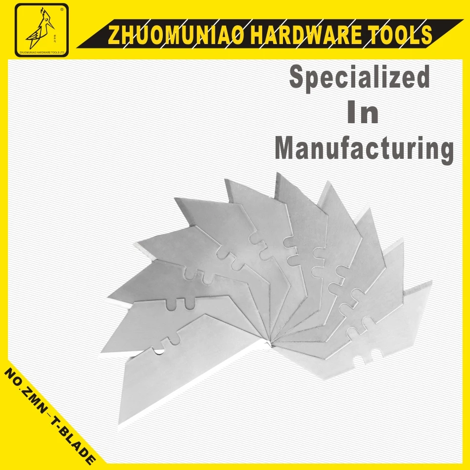 Heavy Duty Carpet Cutter Knife Trapezoid Blade