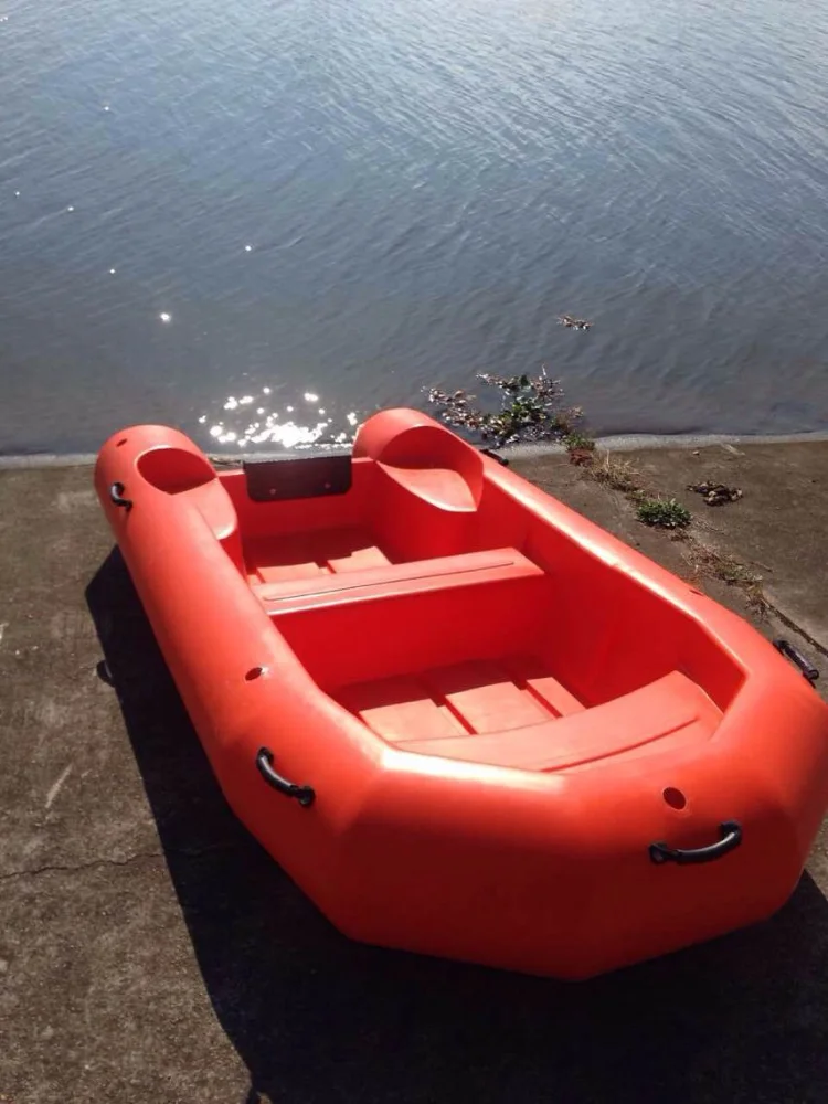 Best quality rotational moulding PE fishing rescue boat