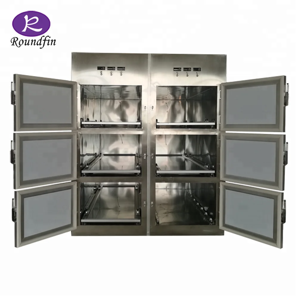 
CE approved funeral equipment body mortuary chamber mortuary freezer price 