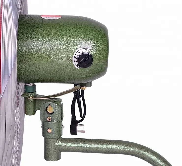 26 30 inch Hot Sell Heavy Duty  Osciallating Metal Industrial electric Wall Mounted Blade Fan with Copper Motor ventilator
